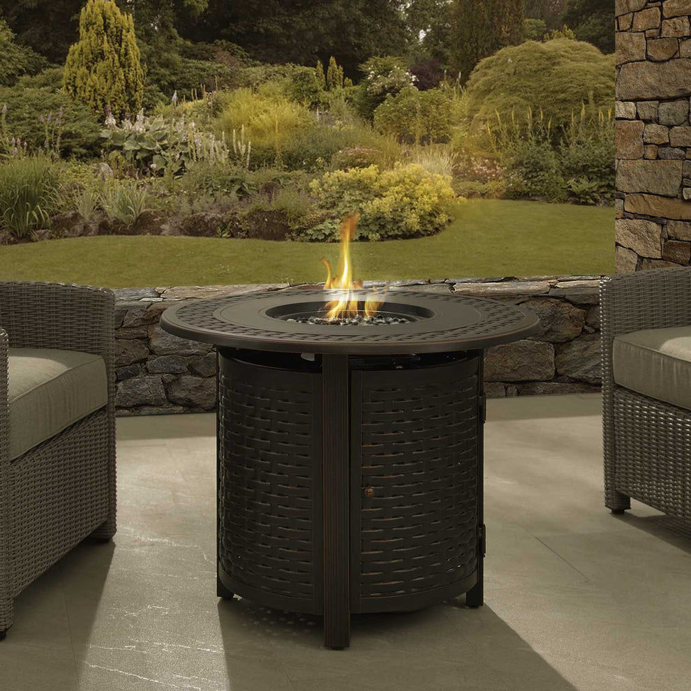 Paramount Table Paramount Isaac Convertible Aluminum Firepit Table – BBQ Tank Express
