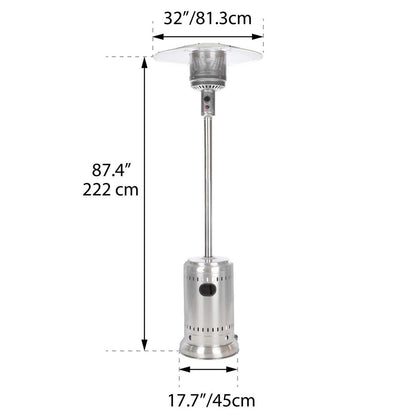 Paramount Patio Heater Stainless Steel